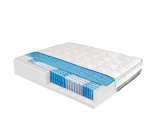 Colchón Matrimonial TANHK molas Ensacadas e Momory Foam 