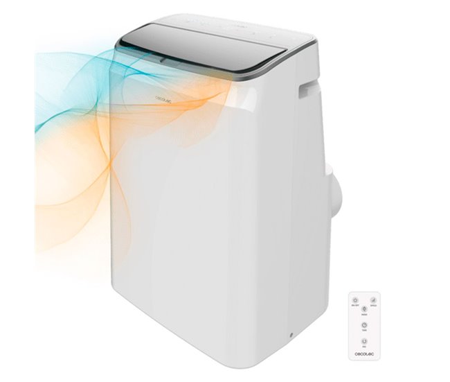 Aire acondicionado portátil ForceClima 14600 Soundless Heating Cecotec Blanco