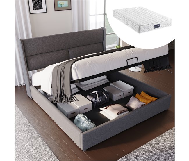 Canapés abatibles Gris