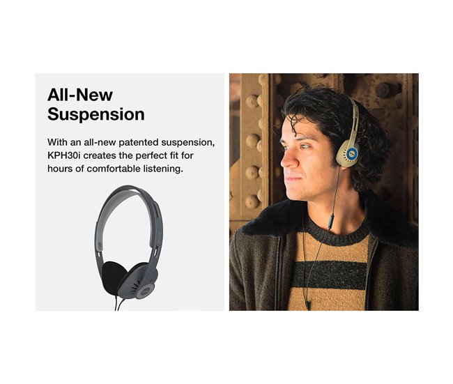 Auriculares con cable KOSS KPH30iK Negro