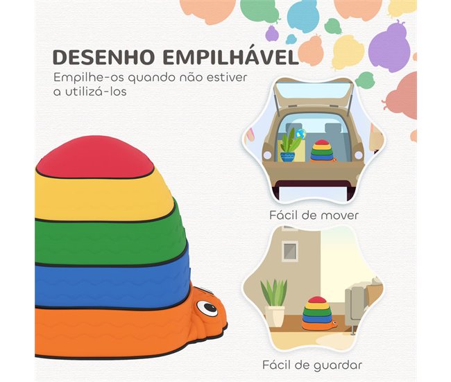 Bloques de Equilibrio PP, TPE AIYAPLAY Multicolor