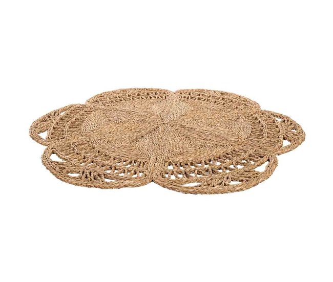 Alfombra de fibra natural Marron