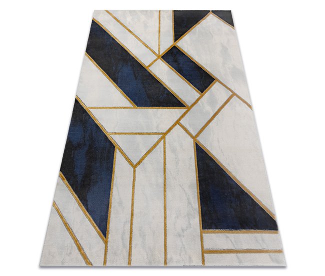 Alfombra EMERALD exclusivo 1015 glamour 180x270 Azul