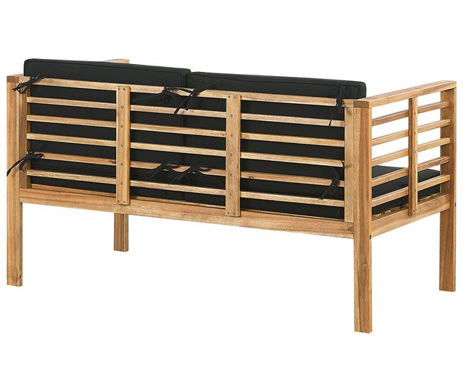 Beliani Conjunto de jardín Madera de acacia PACIFIC Marron