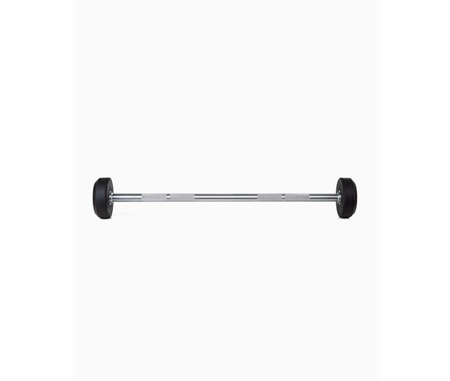 Barra Recta Montada 15Kg - BOOMFIT Negro