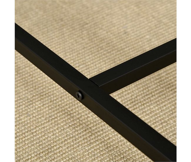 Conjunto de Bar Melamina de Madera, Metal HOMCOM, hogar - cocina Marron