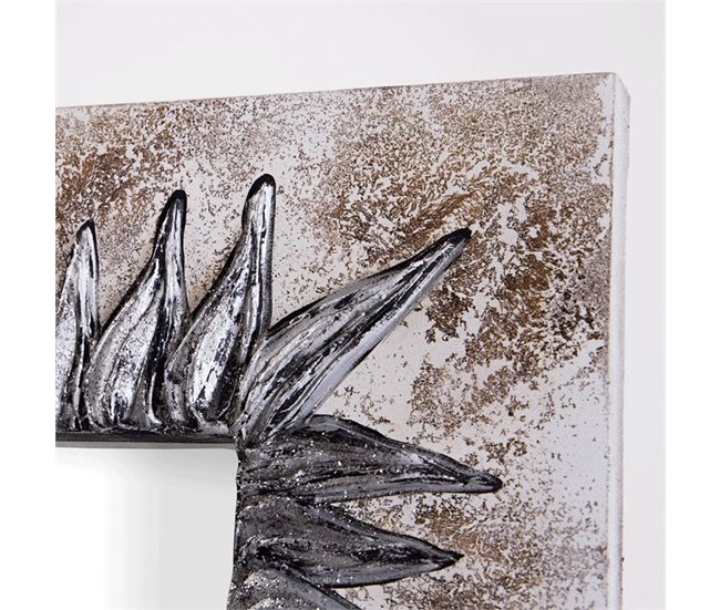 Espejo artesanal Sol Gris