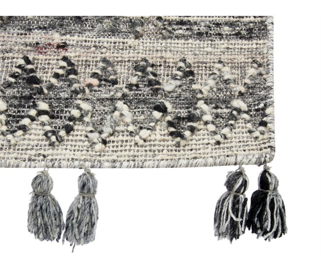 Beliani Alfombra de pelo corto ARATASHEN 200x300 Gris