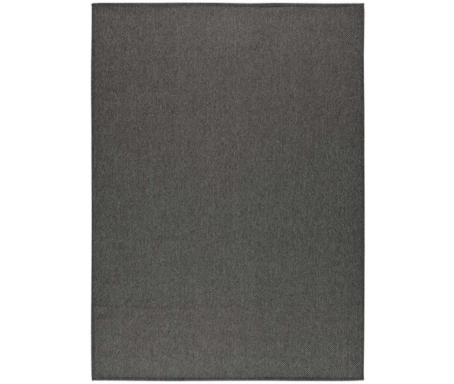 Alfombra lisa lavable ESPIGA - ATTICGO 160x230 Antracita