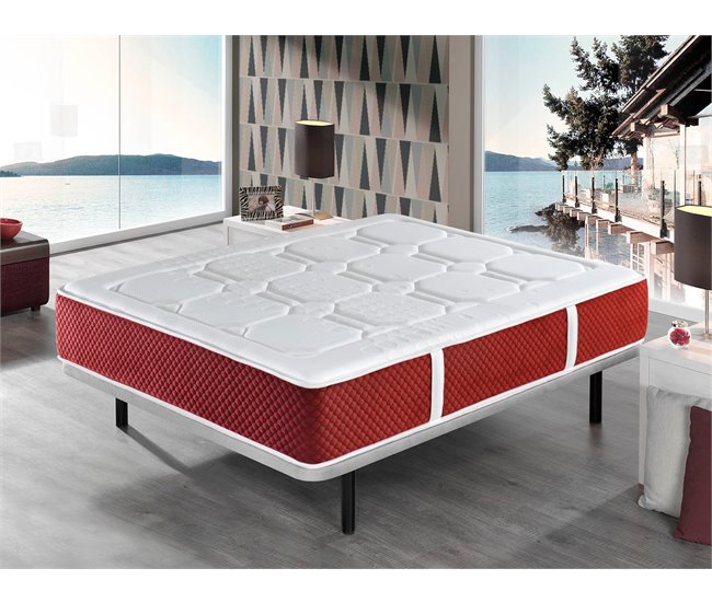 Colchon Ecologico EKO-PREMIUM Espuma reciclada + viscoelástica 
