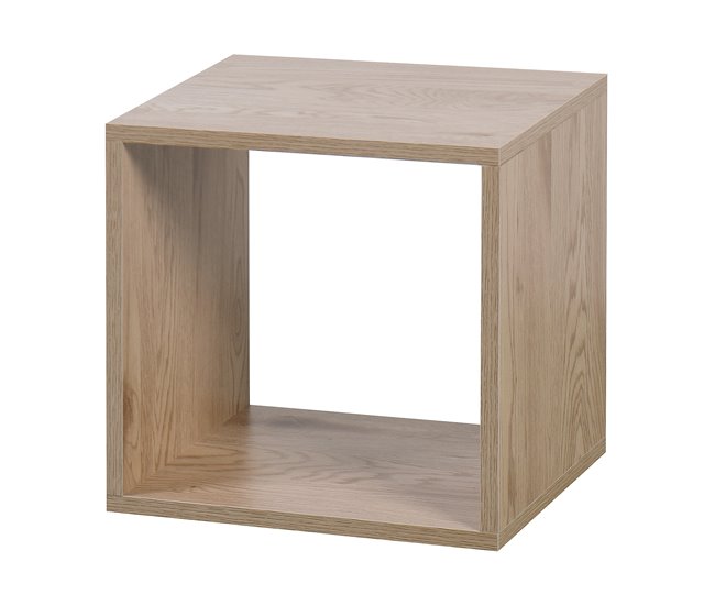 Estantería cuadrada CUBOX Roble