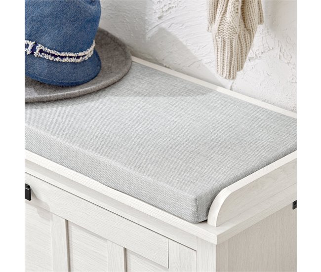 Banco Zapatero Con 1 Puertas SoBuy Blanco