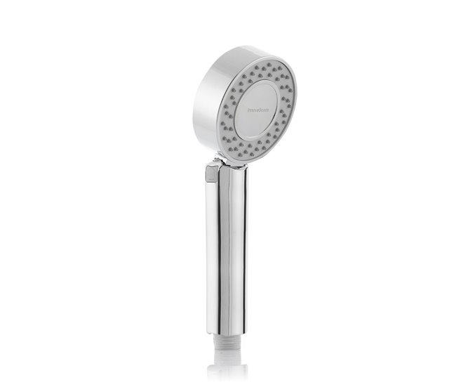 Alcachofa de Ducha Doble con Dispensador 3 en 1 Plateado