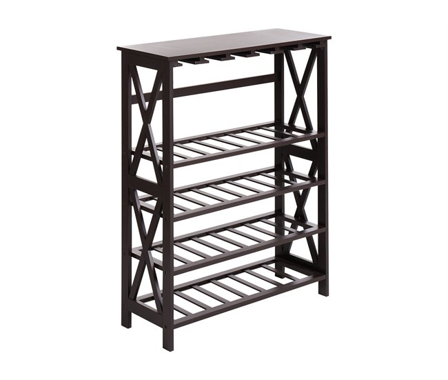 Beliani Botellero ROTHESAY Marron