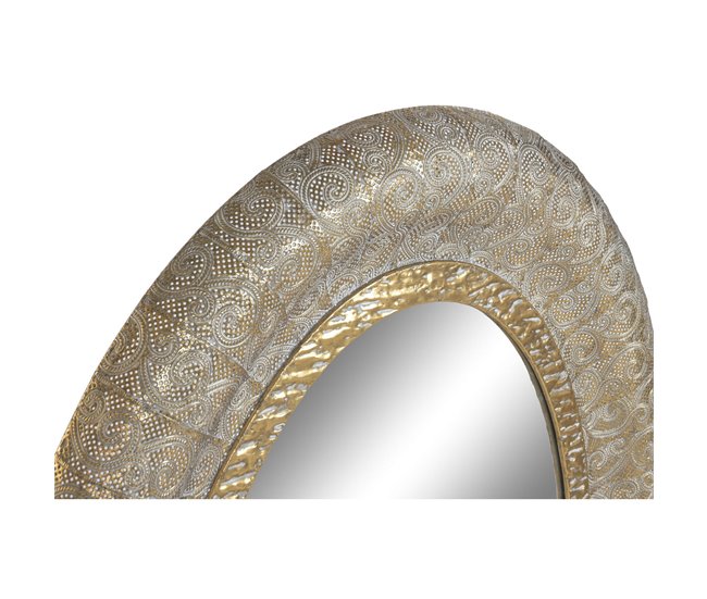 Espejo de pared Dorado