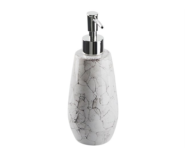 Beliani Conjunto de accesorios de baño CALLELA Blanco/ Beige