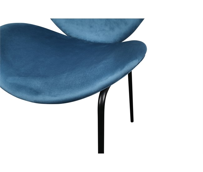 Pack de 2 sillas de comedor TULIPA  Azul