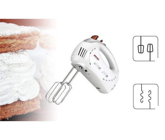 Batidora de mano MPM MMR-15 Blanco