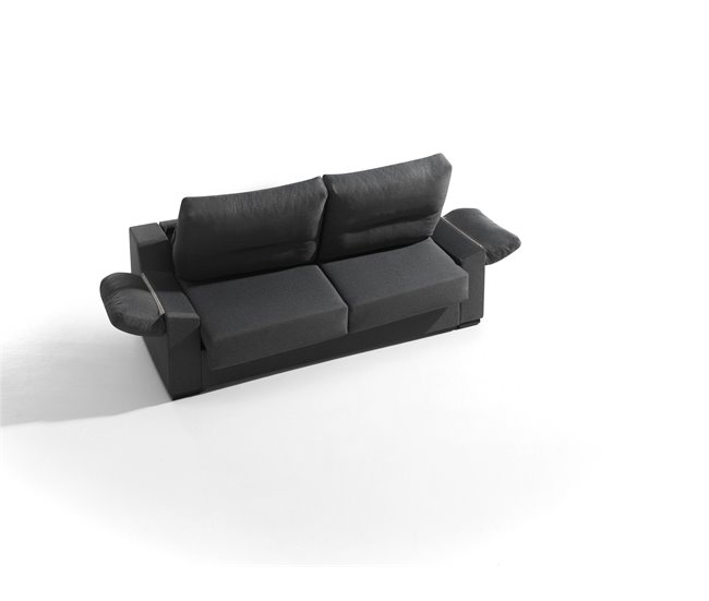 Sofá cama NELLY 3 plazas Gris Oscuro