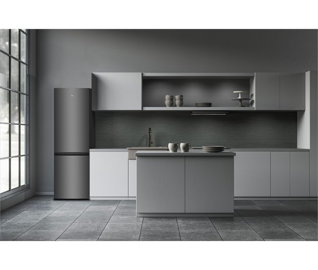 Frigorífico Combi 1,85M 318L No Frost Color Inox TCL RF318BSE0  Inox