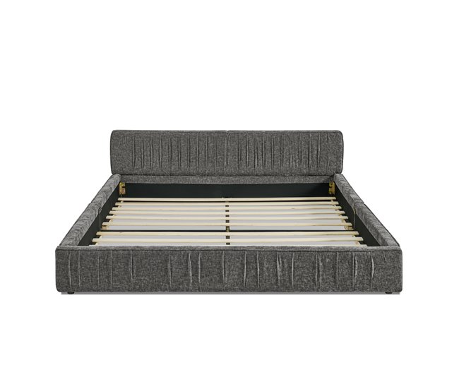 Camas de matrimonio 178x217 Gris