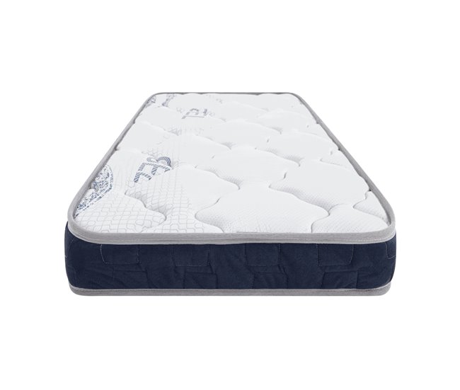 Colchón bebé Symphony Cuna Blanco/ Azul