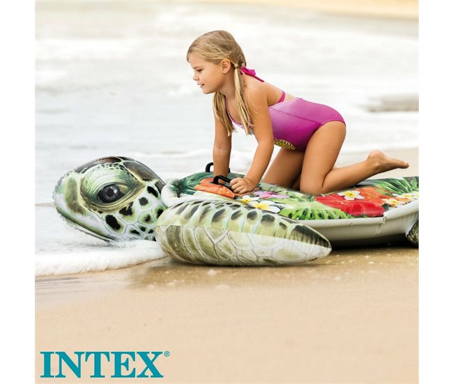 Figura Hinchable para Piscina Verde