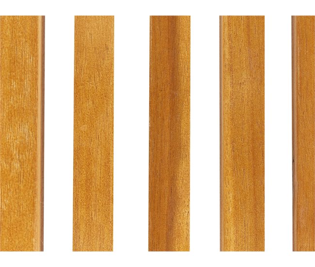 Beliani Mesa de jardín BELLANO Madera Clara