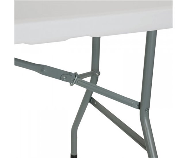 Pack 2 Mesas Plegables Rectangular Catering Thinia Home 150x70 Blanco
