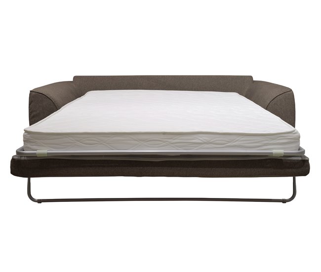 Sofá cama de 3 plazas con apertura italiana SAGA Beige