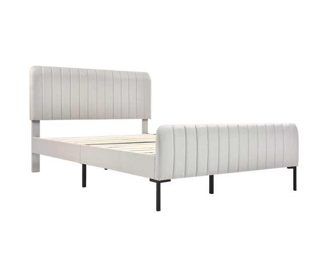 Camas de matrimonio 145x209 Beige