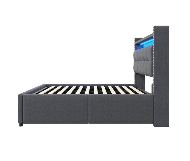 Canapés abatibles Gris