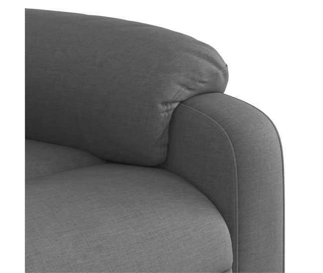 Sillón Elevable Reclinable Gris Oscuro