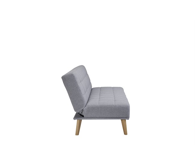 Sofá cama de tela OLIVIA Gris