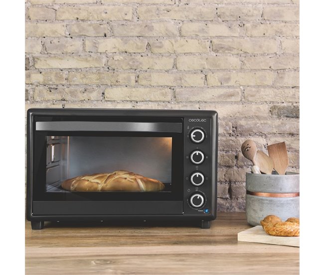 Cecotec Horno de sobremesa Horno de sobremesa Bake&Toast 4600 Bla Negro
