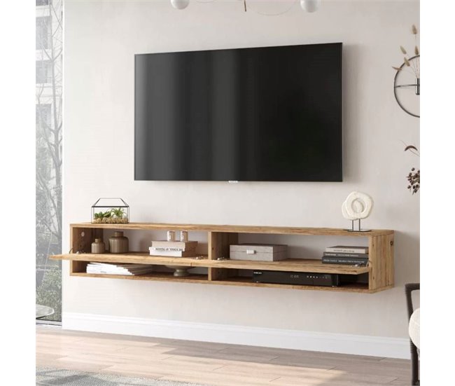 Mueble Elegante Tv Futura  Fr9A Pino