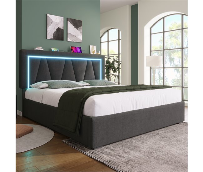 Canapés abatibles Gris