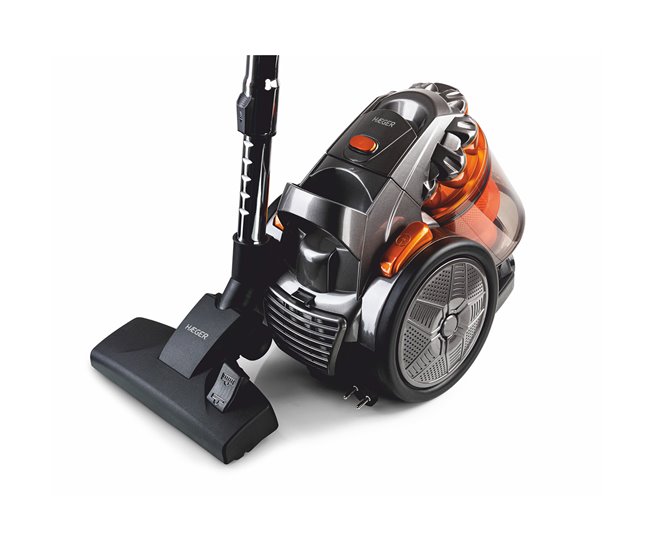 Aspirador sin bolsa HAEGER MAX CYCLON Negro