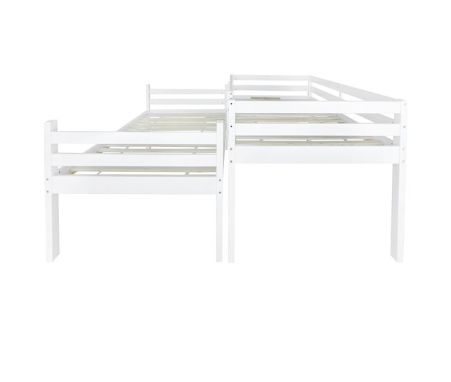 Cama litera Blanco