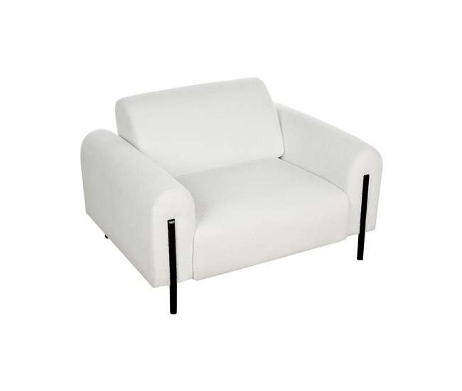 Beliani Sillón ASKIM Blanco