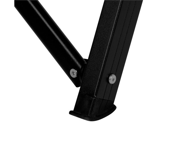 Aktive Silla plegable camping acolchada y reclinable Negro
