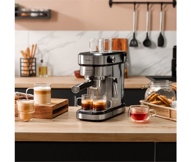 Cecotec Cafetera express Cafetera Espresso Cafelizzia 790 Steel D Inox