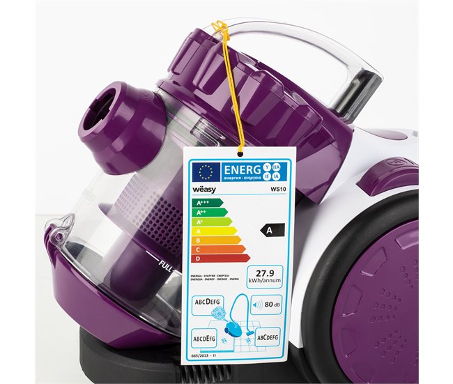 Aspirador Sin Bolsa Ws10 H.koenig Morado