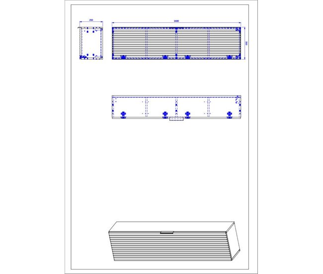 ARMARIO ALTO ADEL 35 Blanco
