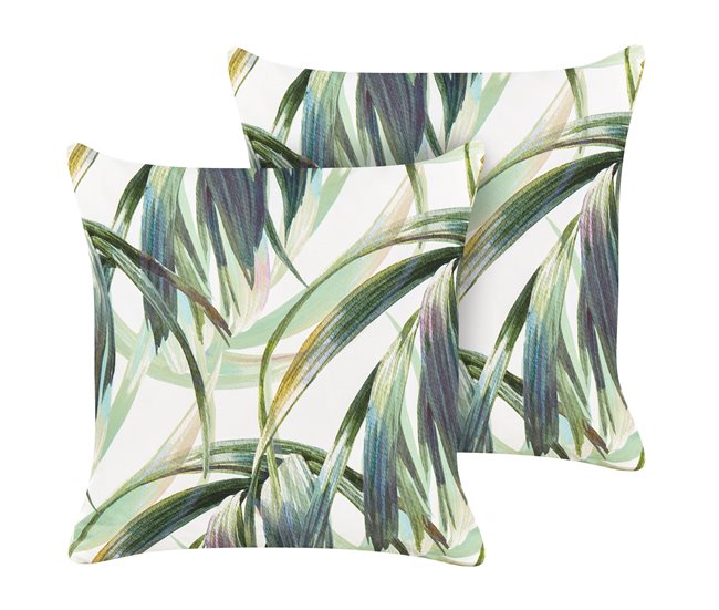 Beliani Cojín de jardín CALDERINA 45x45 Verde