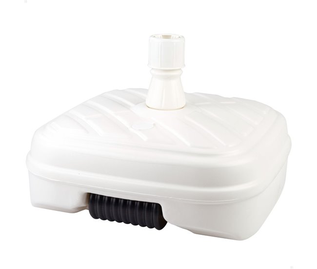 Base para sombrilla cuadrada blanca 33-48 mm Aktive Blanco