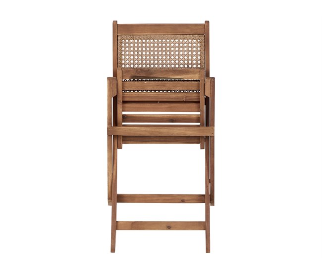 Beliani Conjunto de comedor PARAGGI Madera Clara