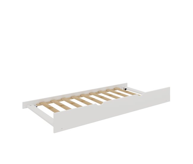 Cama Auxiliar Logan Muy Practica Blanco