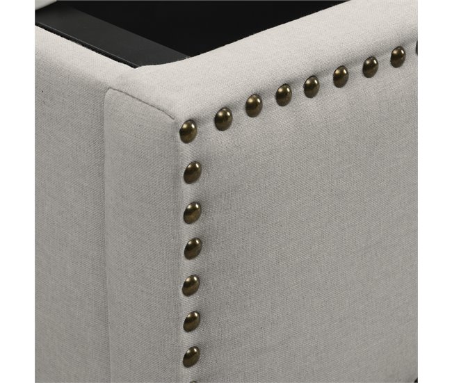 Cama con almacenamiento 200x160 Gris Claro