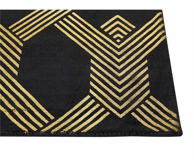 Beliani Alfombra de pelo corto VEKSE 160x230 Azul